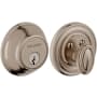 Baldwin Engineered by Level Baltimore Deadbolt with Bluetooth Lifetime Satin Nickel