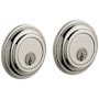 Baldwin Traditional Style Double Cylinder Deadbolt Lifetime Polished Nickel
