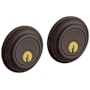 Baldwin Traditional Style Double Cylinder Deadbolt Venetian Bronze