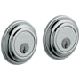 Baldwin Traditional Style Double Cylinder Deadbolt Polished Chrome