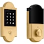 Baldwin Touchscreen Boulder Standalone Deadbolt Lifetime Satin Brass