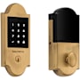 Baldwin Touchscreen Boulder Standalone Deadbolt Satin Brass and Brown