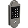 Baldwin Touchscreen Boulder Standalone Deadbolt Lifetime Graphite Nickel
