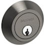 Baldwin Contemporary Solid Brass Single Cylinder Keyed Entry Deadbolt from the Estate Collection Lifetime Graphite Nickel