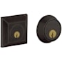 Baldwin Squared Double Cylinder Deadbolt Oil Rubbed Bronze