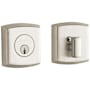 Baldwin Soho Style Single Cylinder Keyed Entry Deadbolt Lifetime Satin Nickel