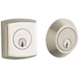 Baldwin Soho Double Cylinder Deadbolt Lifetime Satin Nickel