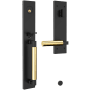 Satin Black / Non-Lacquered Brass