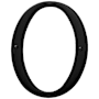Baldwin Solid Brass Residential House Number 0 Satin Black