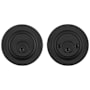 Baldwin Contemporary Round Standard C Keyway Double Cylinder Keyed Entry Deadbolt Satin Black