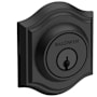 Baldwin Traditional Arch Standard C Keyway Double Cylinder Keyed Entry Deadbolt Satin Black
