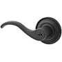 Baldwin Curve Keyed Entry Single Cylinder Leverset with Traditional Round Rose - Left Handed Venetian Bronze