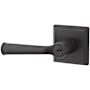 Baldwin Federal Single Cylinder Keyed Entry Door Lever Set with Traditional Square Rose Venetian Bronze