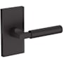 Baldwin Lake Forest Non-Turning One-Sided Dummy Door Lever with Contemporary 5" Rose from the Reserve Collection Venetian Bronze