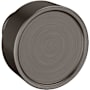 Baldwin Hollywood Hills 2 Inch Diameter Replacement Door Knob without Rosette - Pair Lifetime Graphite Nickel