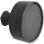 Baldwin Hollywood Hills 2 Inch Diameter Replacement Door Knob without Rosette - Pair Satin Black
