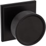 Baldwin K008 Hollywood Hills Non-Turning One-Sided Dummy Door Knob with R050 Rose from the Estate Collection Oil Rubbed Bronze