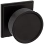 Baldwin K009 Privacy Door Knob Set with R050 Rose from the Estate Collection Oil Rubbed Bronze