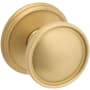 Baldwin Coined and Knurled K012 Privacy Door Knob Set with 5078 Trim from the Estate Collection Vintage Brass