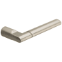 Baldwin Single Right Hand Estate Lever Minus Rosettes Lifetime Satin Nickel