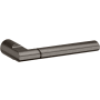Baldwin Single Right Hand Estate Lever Minus Rosettes Lifetime Graphite Nickel