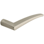 Baldwin Single Right Hand Estate Lever Without Rosettes Locking/Latching Mechanism Purchased Separately Lifetime Satin Nickel
