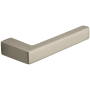 Baldwin Single Right Hand Estate Lever Minus Rosettes Lifetime Satin Nickel