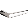 Baldwin L024 Style Single Left Handed Door Lever from the Estate Collection Lifetime Polished Nickel