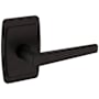 Baldwin L024 Passage Door Lever Set with R046 Rose from the Estate Collection Oil Rubbed Bronze
