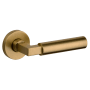 Satin Brass and Brown