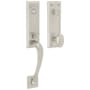 Baldwin Cody Dummy Entrance Handleset Trim Set with 5432 Estate Collection Knob Lifetime Polished Nickel