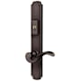 Baldwin Bismark Door Configuration 5 Keyed Entry Multi Point Trim Lever Set with American Cylinder Above or Below Handle Venetian Bronze