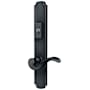 Baldwin Bismark Door Configuration 2 Passage Multi Point Trim Lever Set with American Cylinder Above Handle Distressed Oil Rubbed Bronze