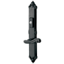 Baldwin Kensington Door Configuration 5 Half Inactive Half Passage Multi Point Trim Lever Set with American Cylinder Above or Below Handle Oil Rubbed Bronze