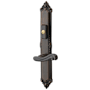 Baldwin Kensington Door Configuration 5 Half Inactive Half Passage Multi Point Trim Lever Set with American Cylinder Above or Below Handle Venetian Bronze