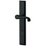 Baldwin Concord Door Configuration 4 Keyed Entry Multi Point Trim Lever Set with Euro Profile Cylinder Below Handle Distressed Oil Rubbed Bronze