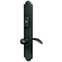 Baldwin Boulder Door Configuration 6 Inactive Multi Point Trim Lever Set with American Cylinder Above Handle Oil Rubbed Bronze