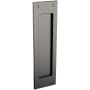 Baldwin Santa Monica Style Pocket Door Passage Trim Half Pair from the Estate Collection Lifetime Graphite Nickel