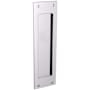 Baldwin Single Santa Monica Style Pocket Door Passage Trim from the Estate Collection Polished Chrome