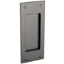Baldwin Single Santa Monica Style Pocket Door Passage Trim from the Estate Collection Lifetime Graphite Nickel