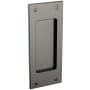 Baldwin Santa Monica Style Pocket Door Passage Trim Pair from the Estate Collection Lifetime Graphite Nickel