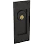 Baldwin Santa Monica Keyed Entry Pocket Door Lock from the Estate Collection Oil Rubbed Bronze