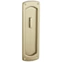 Baldwin Palo Alto Style Pocket Door Interior Privacy Trim from the Estate Collection Vintage Brass
