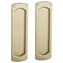 Baldwin Palo Alto Style Pocket Door Passage Trim Pair from the Estate Collection Vintage Brass