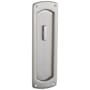 Baldwin Palo Alto Style Pocket Door Interior Privacy Trim from the Estate Collection Lifetime Satin Nickel