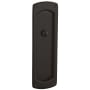 Baldwin Palo Alto Style Pocket Door Exterior Privacy Trim from the Estate Collection Oil Rubbed Bronze