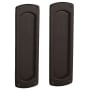 Baldwin Palo Alto Style Pocket Door Passage Trim Pair from the Estate Collection Venetian Bronze