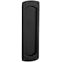 Baldwin Palo Alto Style Pocket Door Passage Trim Half Pair from the Estate Collection Satin Black