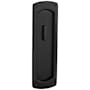 Baldwin Palo Alto Style Pocket Door Interior Privacy Trim from the Estate Collection Satin Black