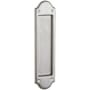Baldwin Boulder Style Pocket Door Passage Trim Half Pair from the Estate Collection Lifetime Satin Nickel